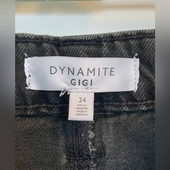 Black Denim Gigi Trousers from  Dynamite - Picture 3 of 3